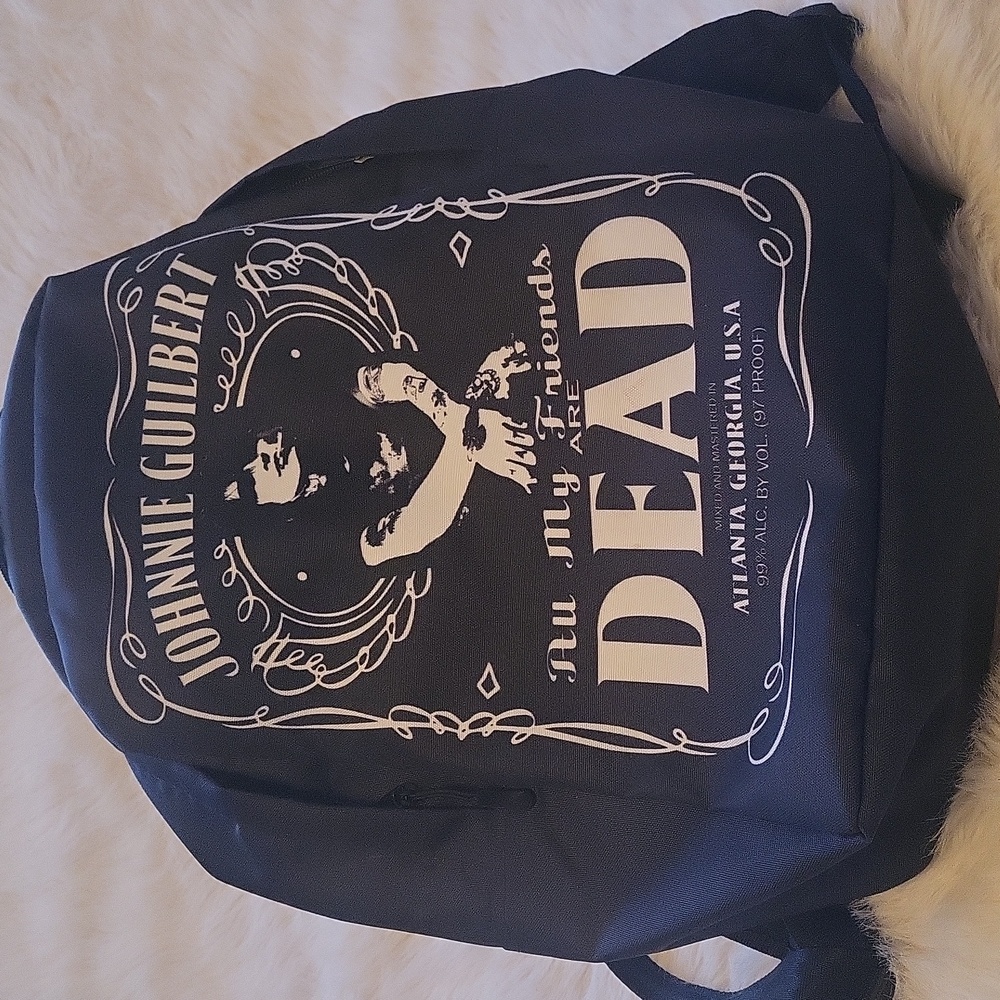 Johnny Guilbert Black Backpack NWOT